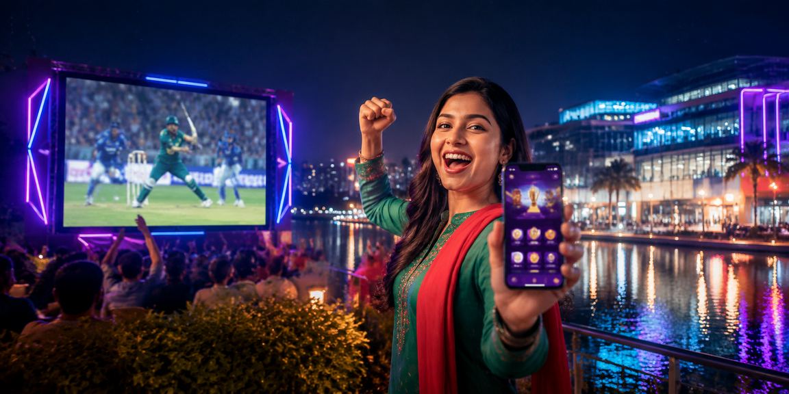 চিটাগাং ক্রিকেট বেটিংয়ের নীয়ন থিম